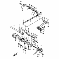  SCHALTWELLE / SCHALTHEBEL