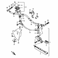  HAUPTBREMSZYLINDER HINTEN