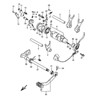  SCHALTWELLE / SCHALTHEBEL