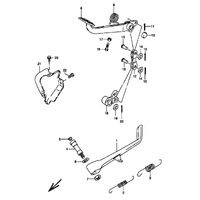 STAENDER / FUSSBREMSHEBEL