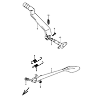  FUSSRASTEN / STAENDER