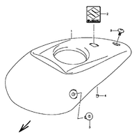 VERKLEIDUNG OBEN KRAFTSTOFFTANK