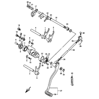  SCHALTGABEL / SCHALTWALZE