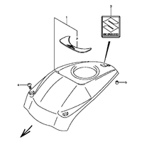 VERKLEIDUNG KRAFTSTOFFTANK