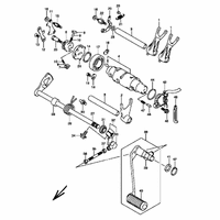  SCHALTGABEL / SCHALTWALZE