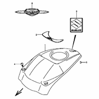 VERKLEIDUNG KRAFTSTOFFTANK