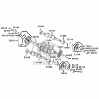Kurbelwelle & Ausgleichswellen