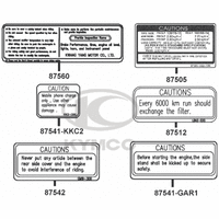 Aufkleber & Hinweisschilder