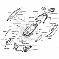 Verkleidung hinten & Helmfach