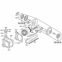 Zylinder, Kolben & Kurbelwelle