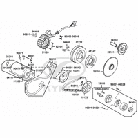 Lichtmaschine, Ölpumpe, Anlasser & Anlasserfreilauf