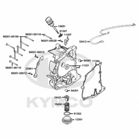 Kurbelgehäusedeckel rechts