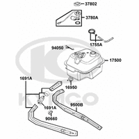 Tank, Benzinhahn & Benzinfilter