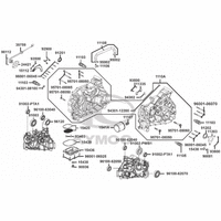 Kurbelgehäuse, Ölfilter & Schalter Ganganzeige