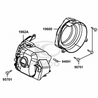 Luftleitblech & Zylinderabdeckung