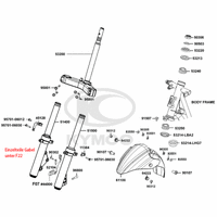 Gabeljoch,Dämpfer vo., Lenkkopflager & Kotflügel