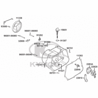 Kupplungsdeckel rechts