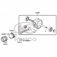 Kurbelwelle & Kolben