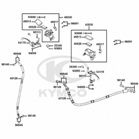 Hauptbremszylinder vorne & Bremsschläuche