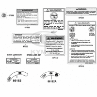Aufkleber & Hinweis - Schilder