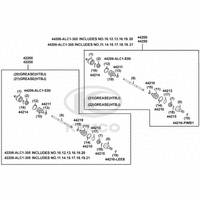 Einzelteile Antriebswelle