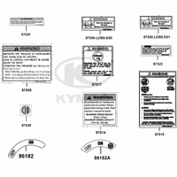 Aufkleber & Hinweis - Schilder
