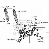 Stoßdämpfer hinten & Schwingarm