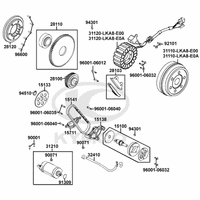 Lichtmaschine, Anlasser & Ölpumpe