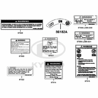 Aufkleber & Hinweis - Schilder