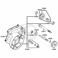 Getriebe & Getriebedeckel