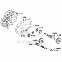 Gertriebe & Getriebedeckel