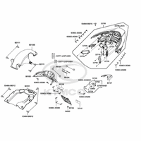 Rücklicht & hintere Radabdeckung