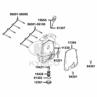 Kurbelgehäusedeckel rechts