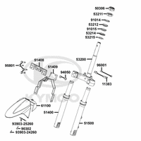 Gabel & Kotflügel vorne