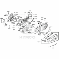 Kurbelgehäuse & Variomatikdeckel