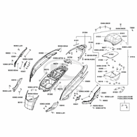 Hintere Verkleidungen & Helmfach