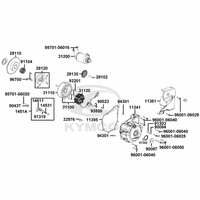 Lichtmaschine, Anlasser & Gehäusdeckel Lima