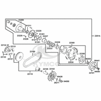 Fliehkraftkupplung & Variomatik