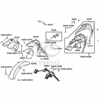 Rücklicht, Spritzschutz & Radabdeckung hinten
