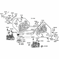 Kurbelgehäuse, Ölfilter & Schalter Ganganzeige