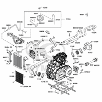 Kühlanlage & Luftschlauch Variomatik