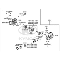 Kardangetriebe hinten