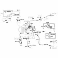 Hauptbremszylinder vorne & Bremlschläuche