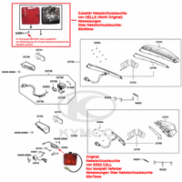 Rückleuchten & Kennzeichenleuchte