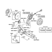 Lichtmaschine, Anlasser & Ölpumpe