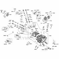 Zylinderkopf, Ventiltrieb, Einspritzdüse & Temperatursensor