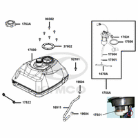 Kraftstofftank & Benzinpumpe