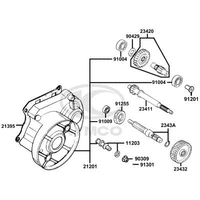 Getriebe & Getriebedeckel
