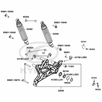 Stoßdämpfer hinten & Schwingarm