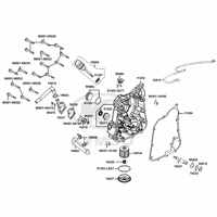 Gehäusedeckel rechts, Ölfilter & Wasserpumpe